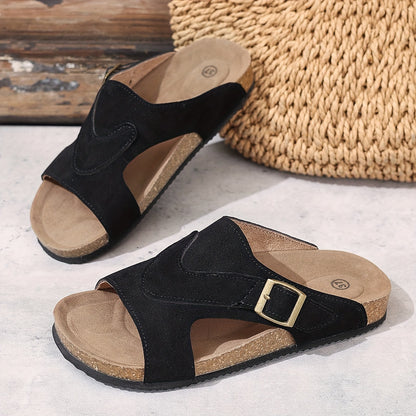 Ortopediska Slip-in Sandaler med Hälband