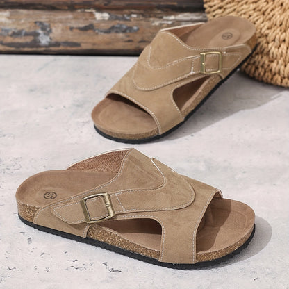 Ortopediska Slip-in Sandaler med Hälband