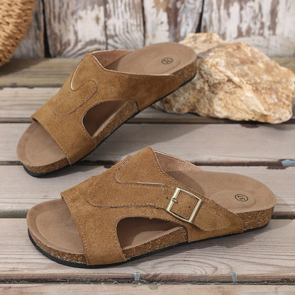Ortopediska Slip-in Sandaler med Hälband